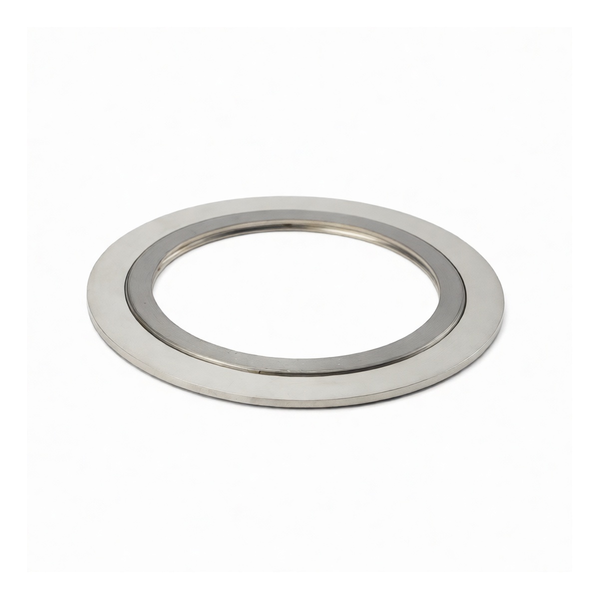 6 Inch Stainless Steel Flange Gasket, Graphite Filler, Pkg Qty 5