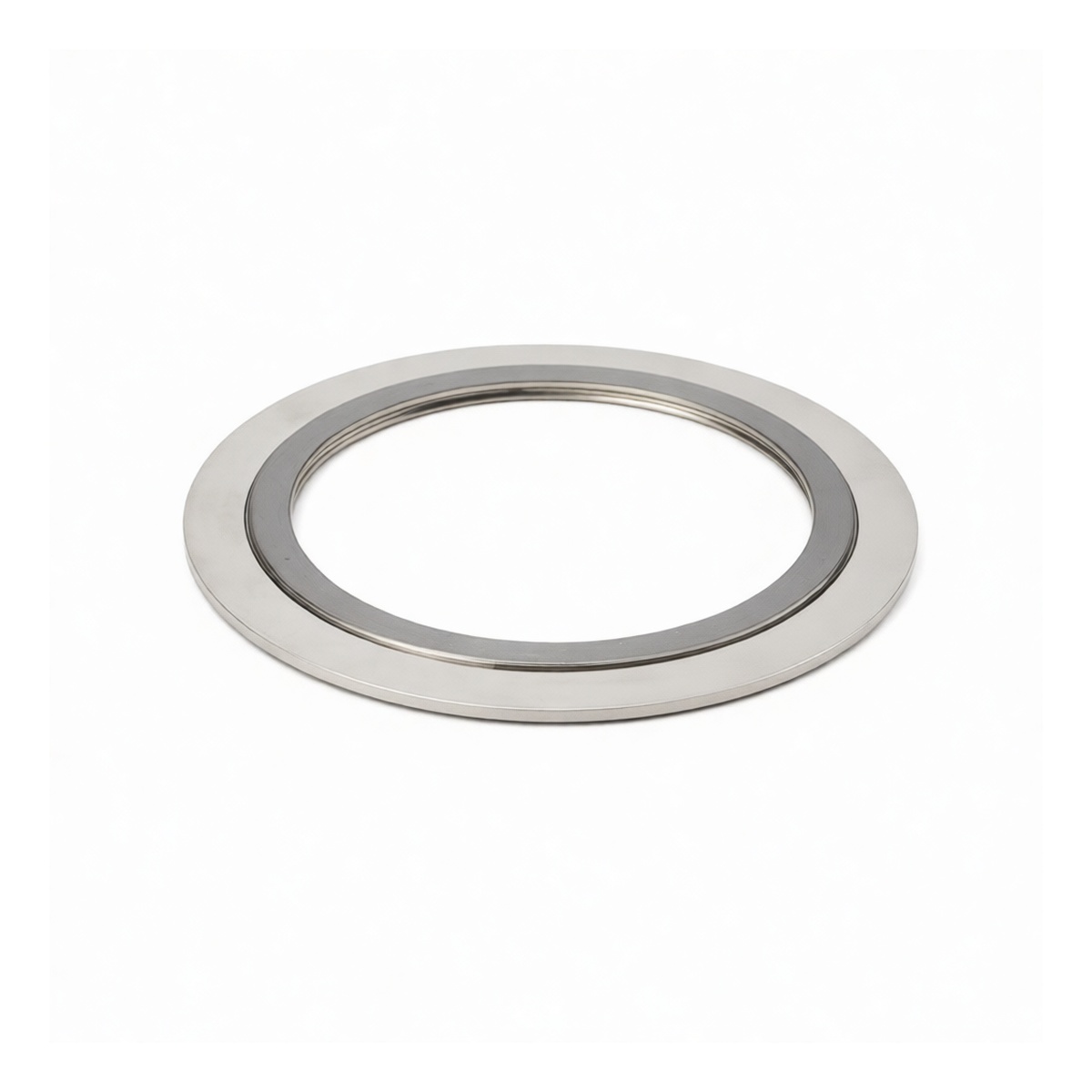 316L Stainless Steel 4-Inch Flange Gasket, PN40, Pkg Qty 8