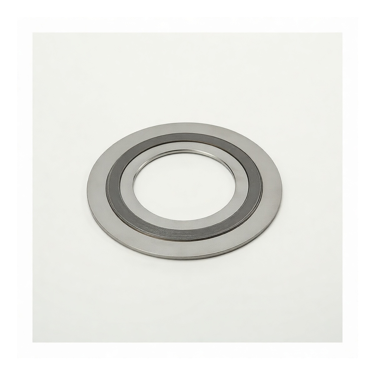 316L Stainless Steel D-Ring Spiral Wound Gasket, DN300, PN63 Flange