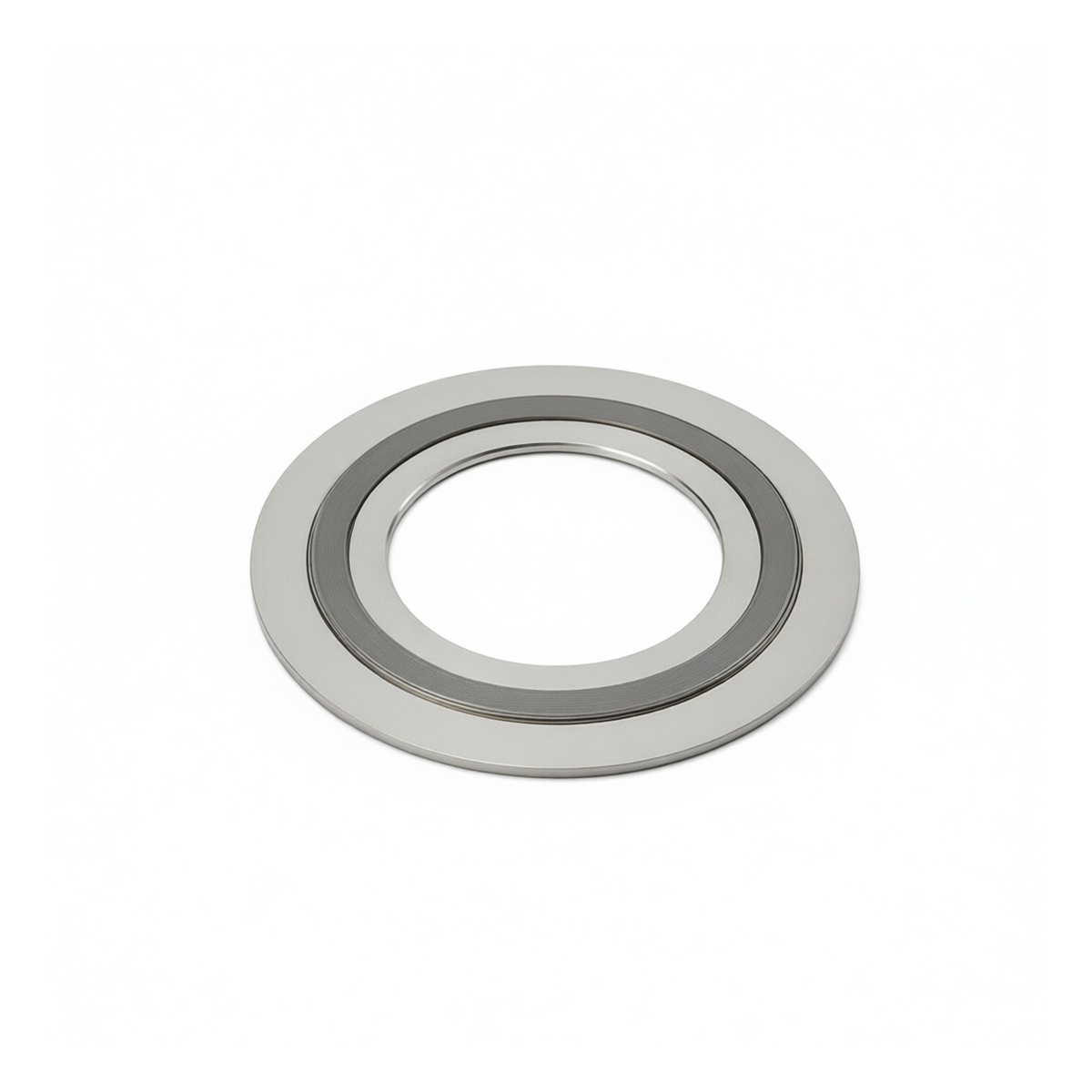316L Stainless Steel Flanged D-Ring Gasket, 6.69 in, PN160, Pkg Qty 2