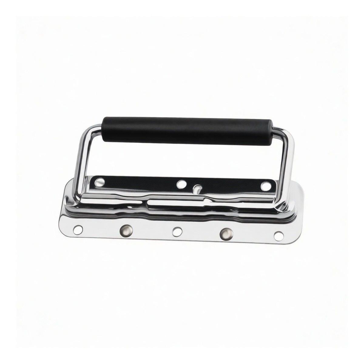 Iron Chrome Plated 5.51-Inch Spring Loaded Hand Knob, Pkg Qty 12