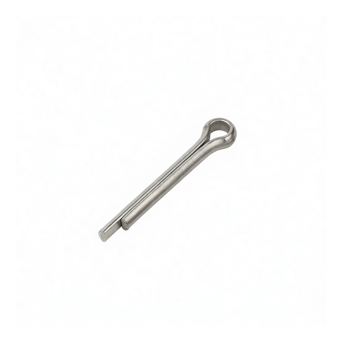 Stainless Steel 304 Cotter Pin, 1/4" x 3-1/8" Plain Finish, Pkg Qty 100