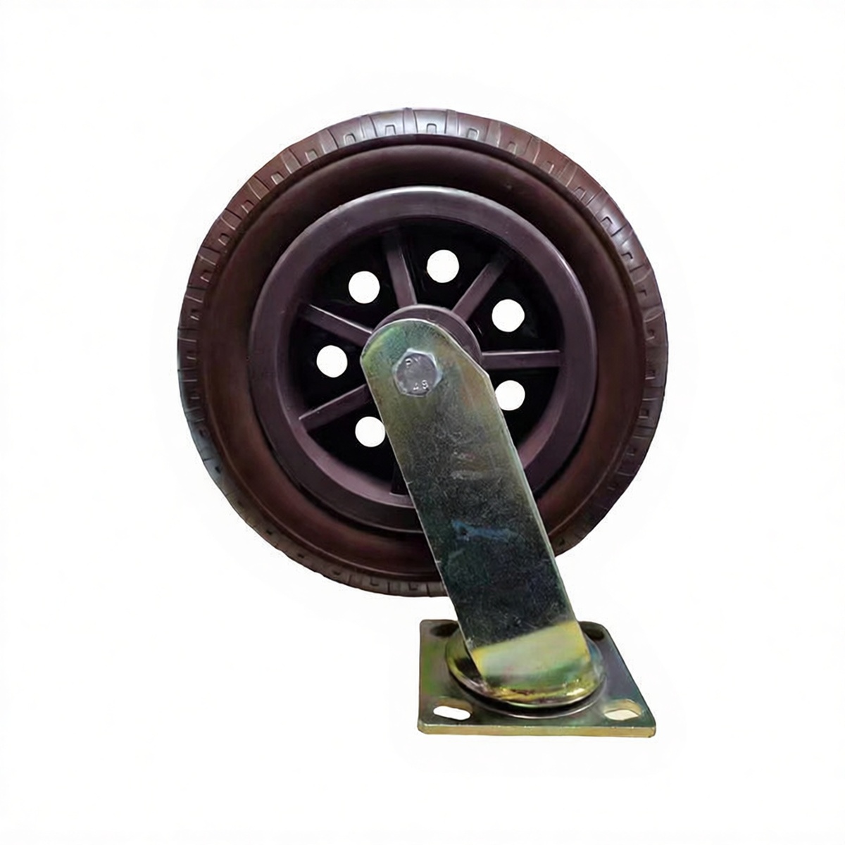 Galvanized Rubber Hex Head Bolt 8in for Sealing Applications Pkg Qty 2