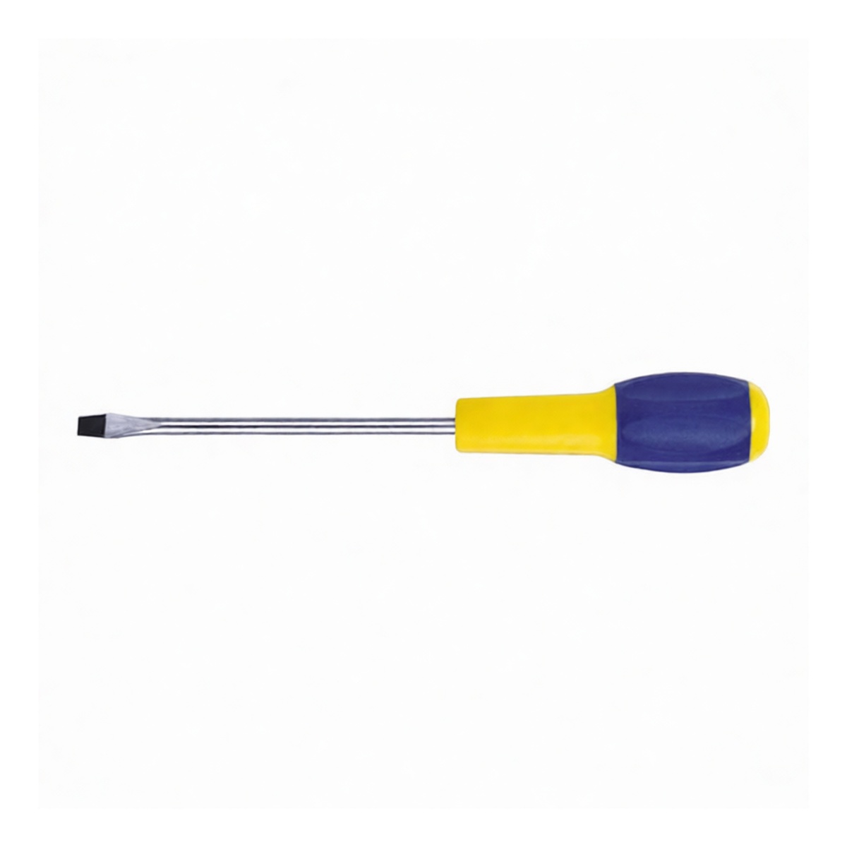 Chrome Vanadium Steel Flat Head Screwdriver, 12 in, 0.31 in Drive, Pkg Qty 12