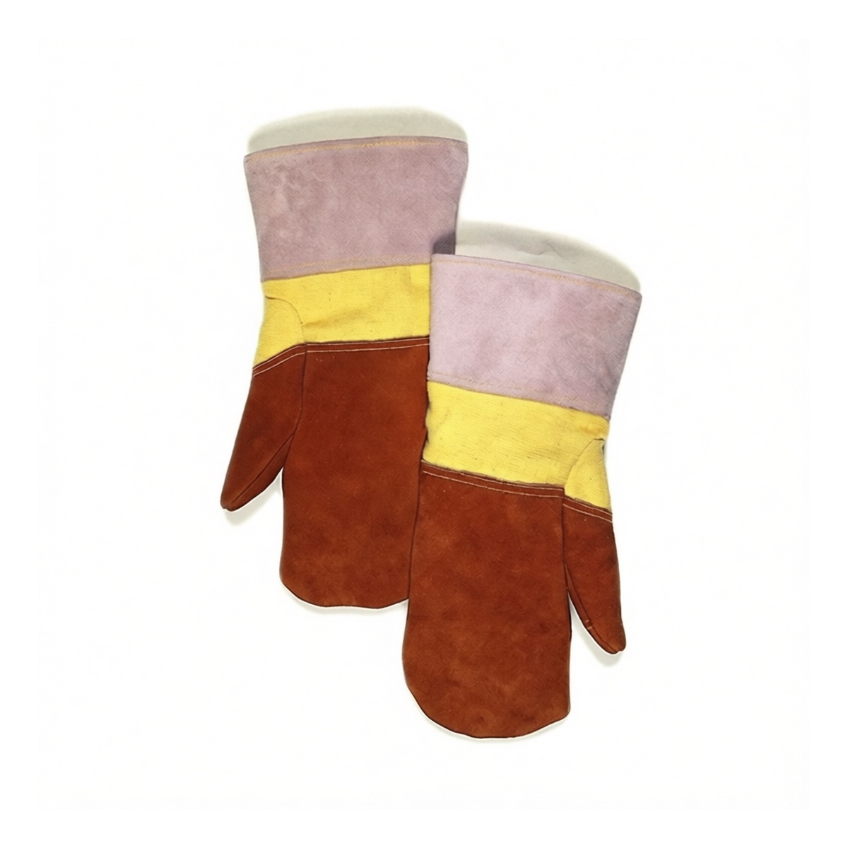 High-Temp 330°F Leather Welding Gloves, XL, Pkg Qty 12