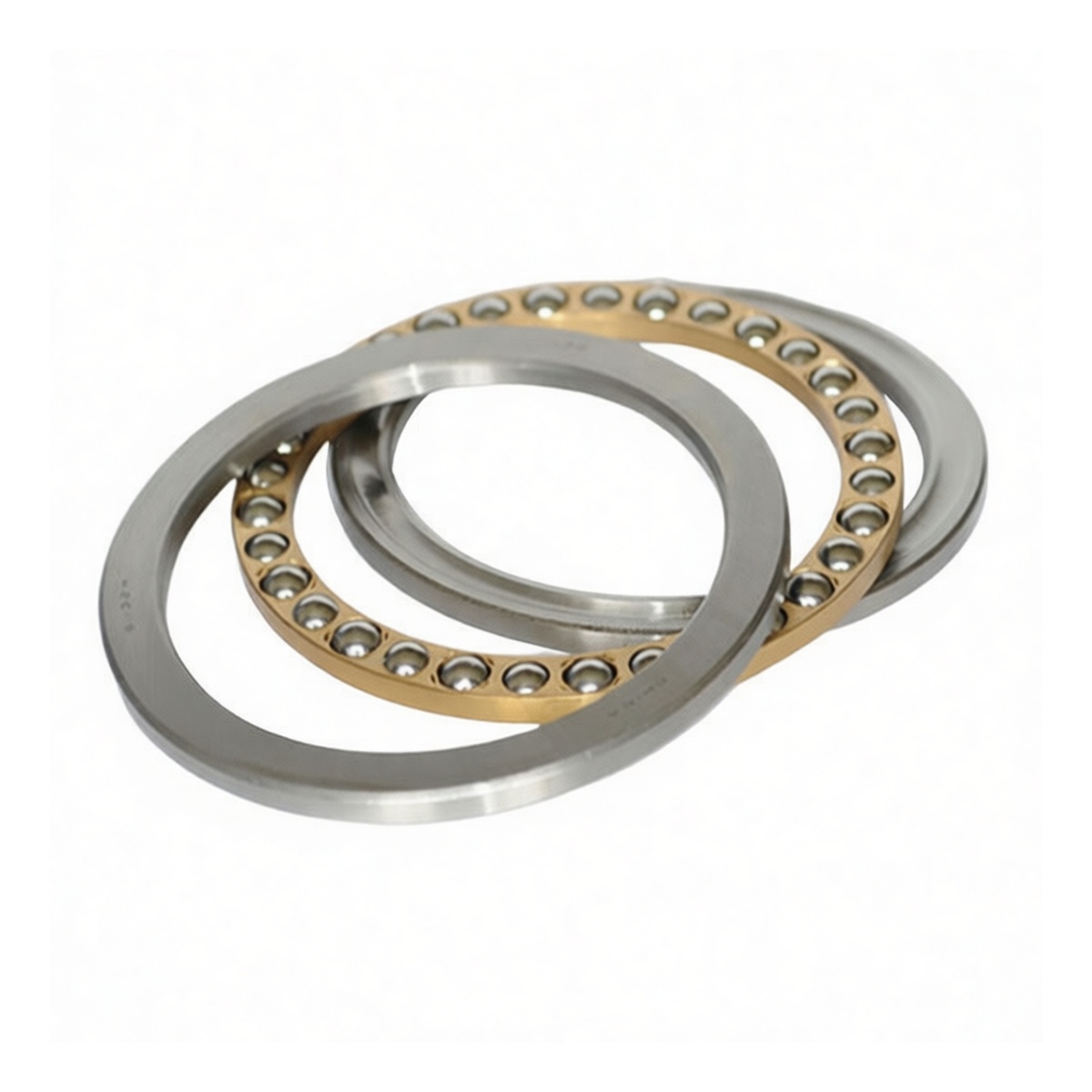 Steel Thrust Ball Bearing 0.47in Bore 2340 lbs Load, Pkg Qty 50