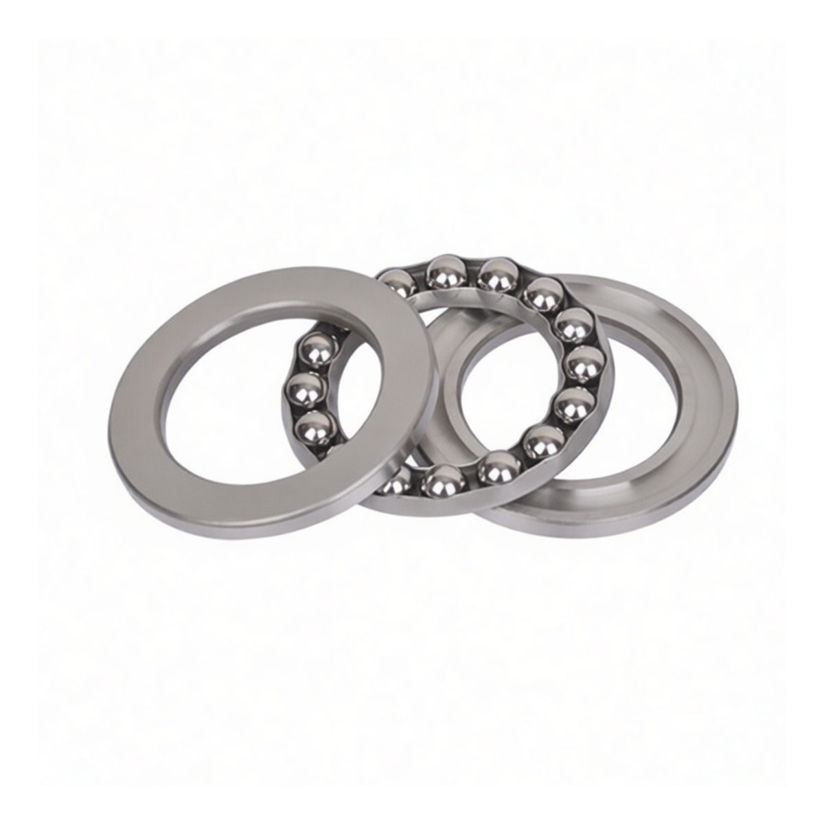 Steel Thrust Ball Bearing 0.98in Bore 1200 lbs Load, Pkg Qty 50