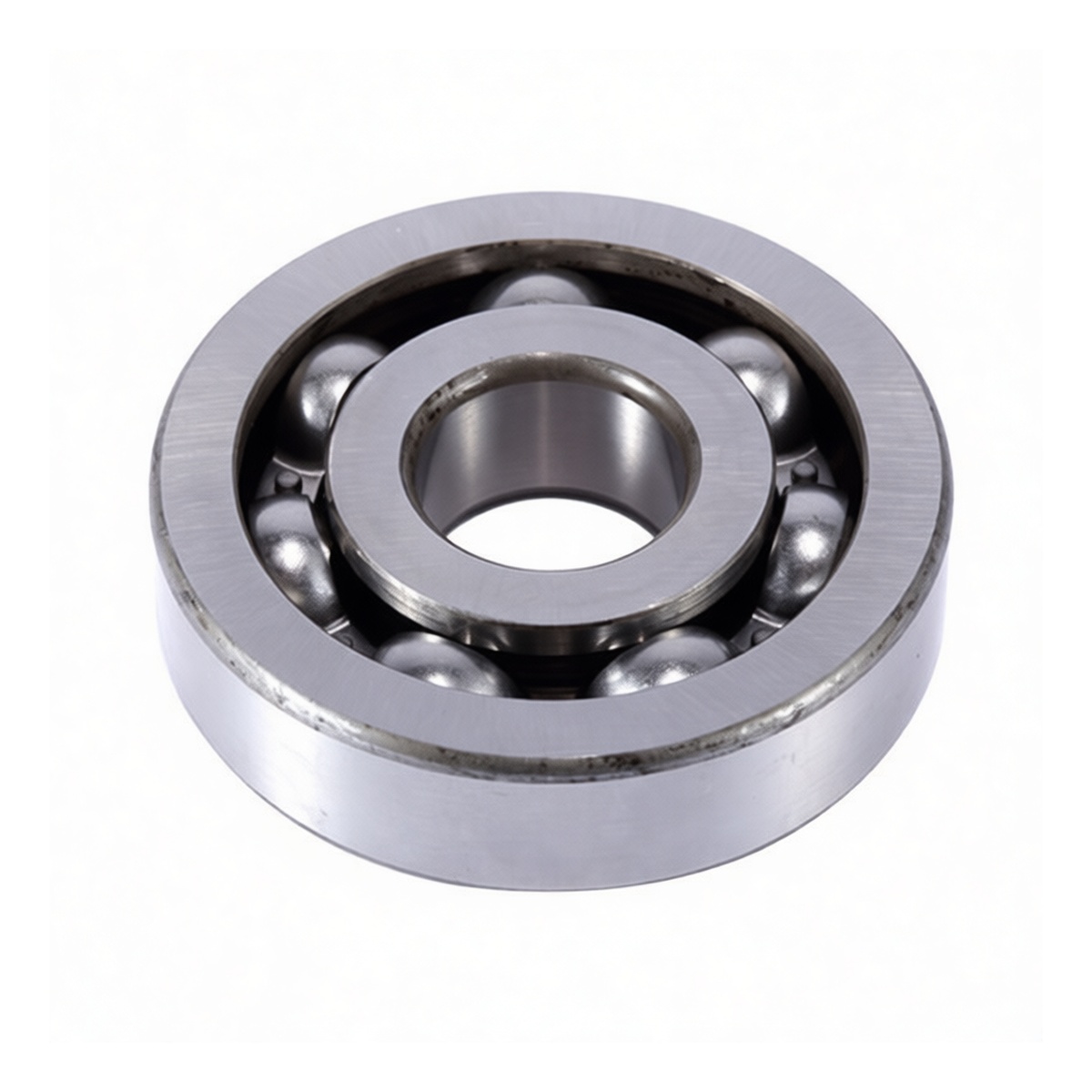 Steel Deep Groove Ball Bearing 0.47in Bore 1.10in OD 0.31in Length, Pkg Qty 100