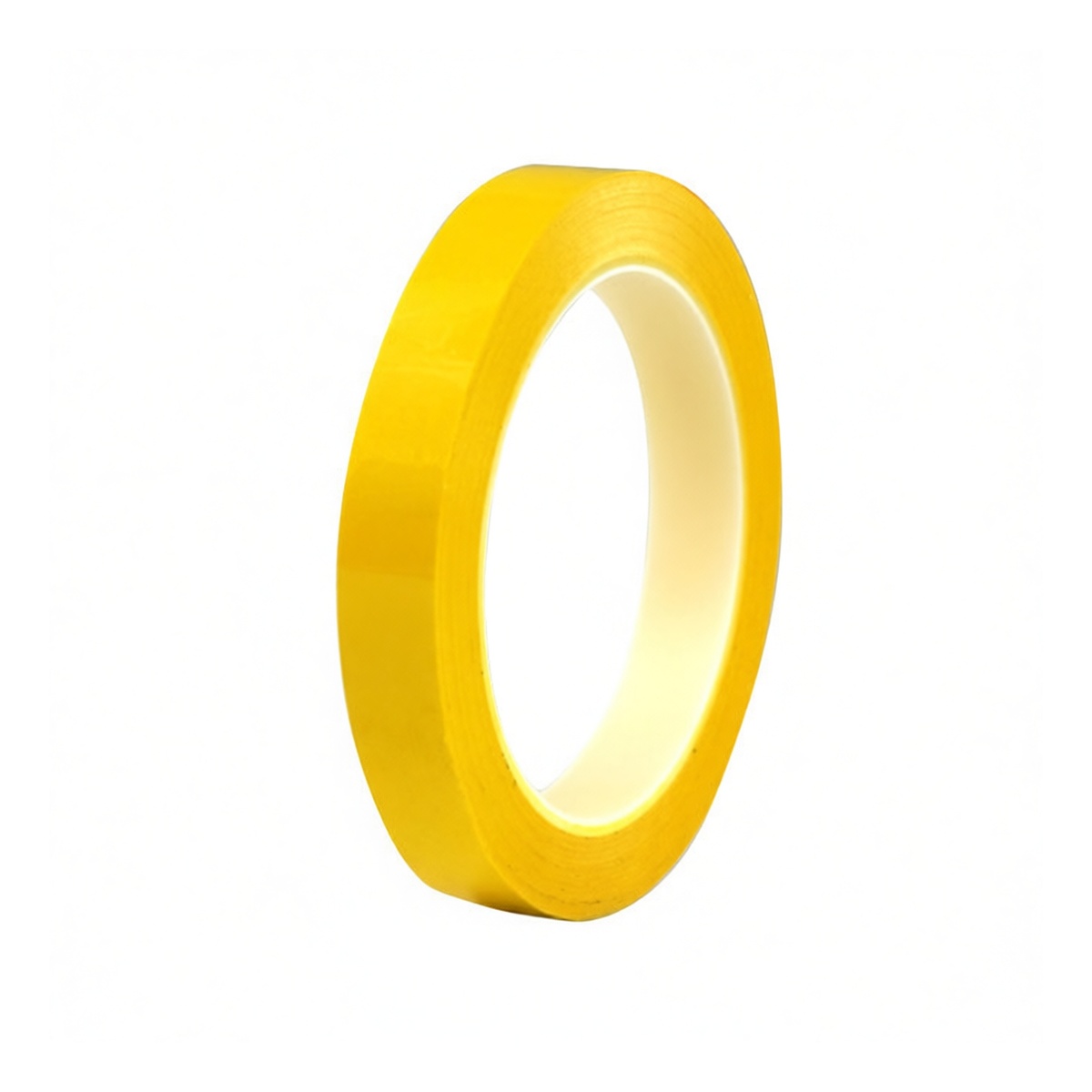 0.59 in x 216.54 ft PET Floor Marking Tape, Yellow, Pkg Qty 12