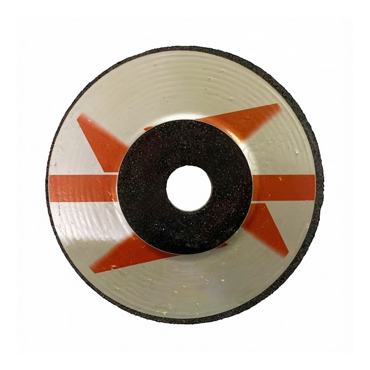 4-Inch Coarse 24 Grit Aluminum Oxide Fiber Grinding Disc, Pkg Qty 200