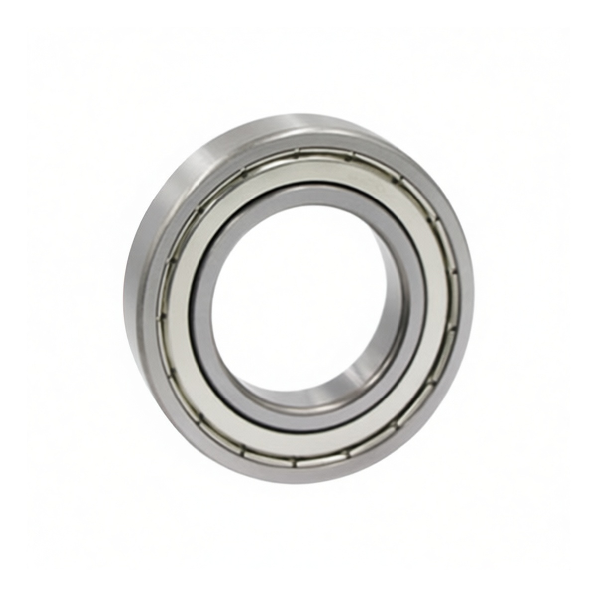 Steel Deep Groove Ball Bearing 0.787in Bore 2.047in OD, Pkg Qty 50
