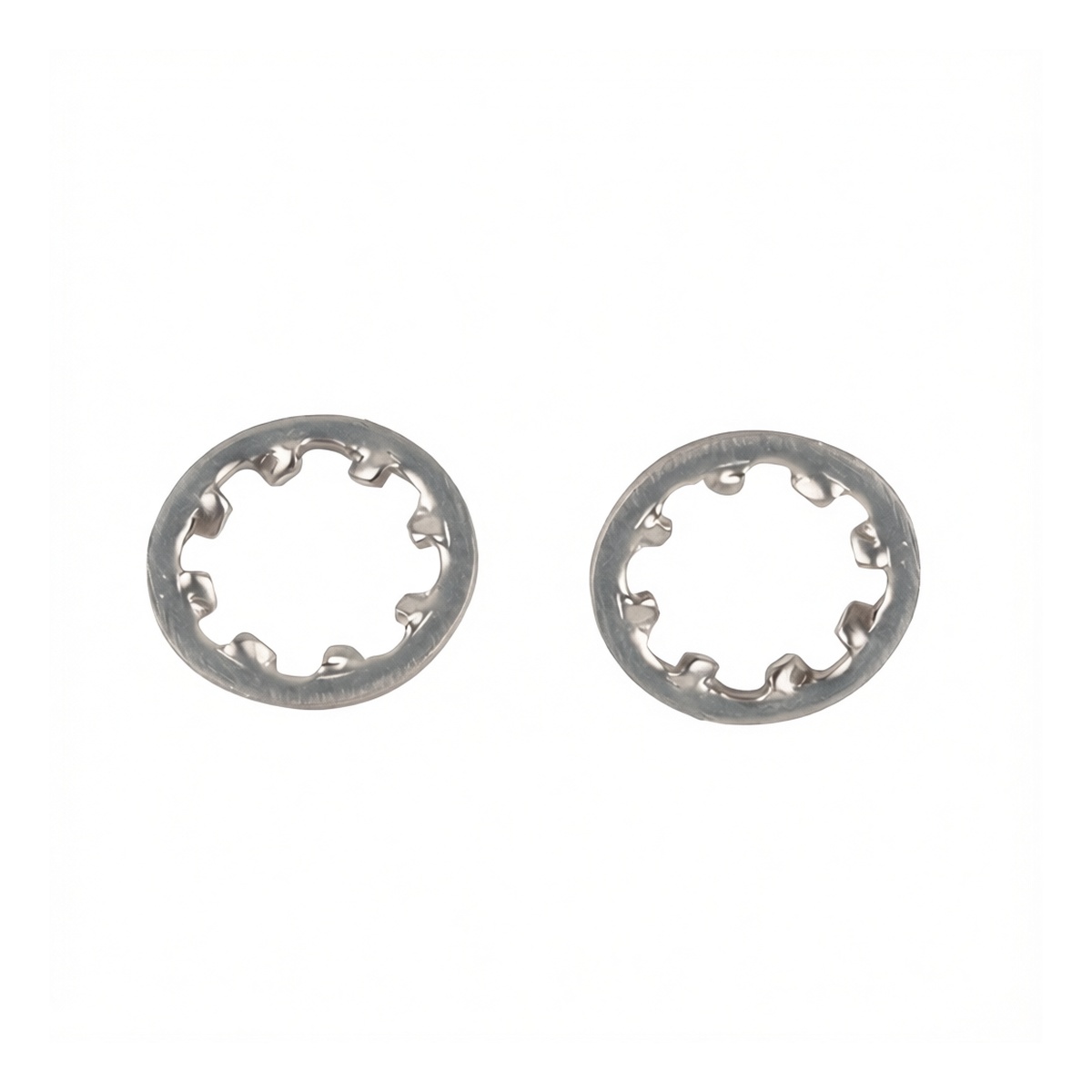 304 Stainless Steel Internal Tooth Lock Washer, 0.315" Bore, Pkg Qty 500