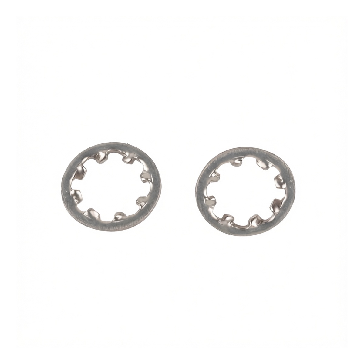 304 Stainless Steel Internal Tooth Lock Washer, 0.551" Bore, Pkg Qty 500