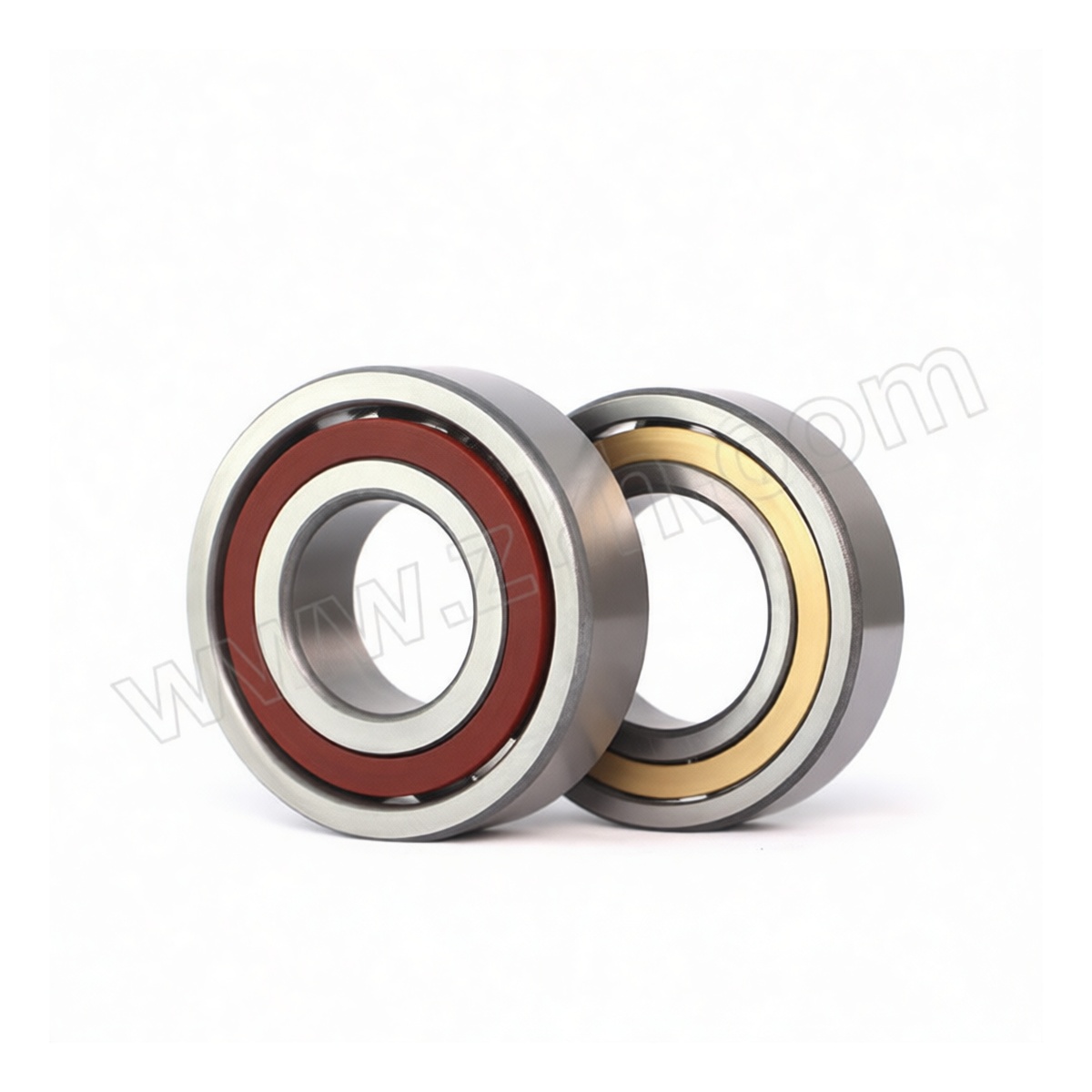 Angular Contact Ball Bearing 3.74in Bore Brass 24000lbs Load