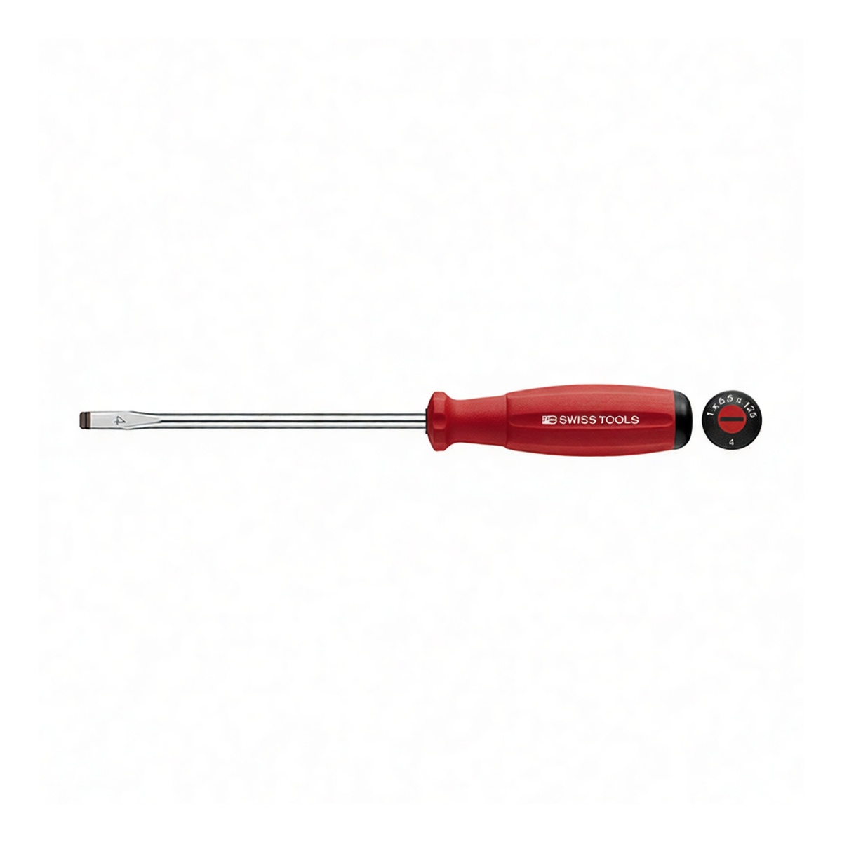 Slotted Screwdriver, 0.08 in Tip, Steel Blade, Pkg Qty 6