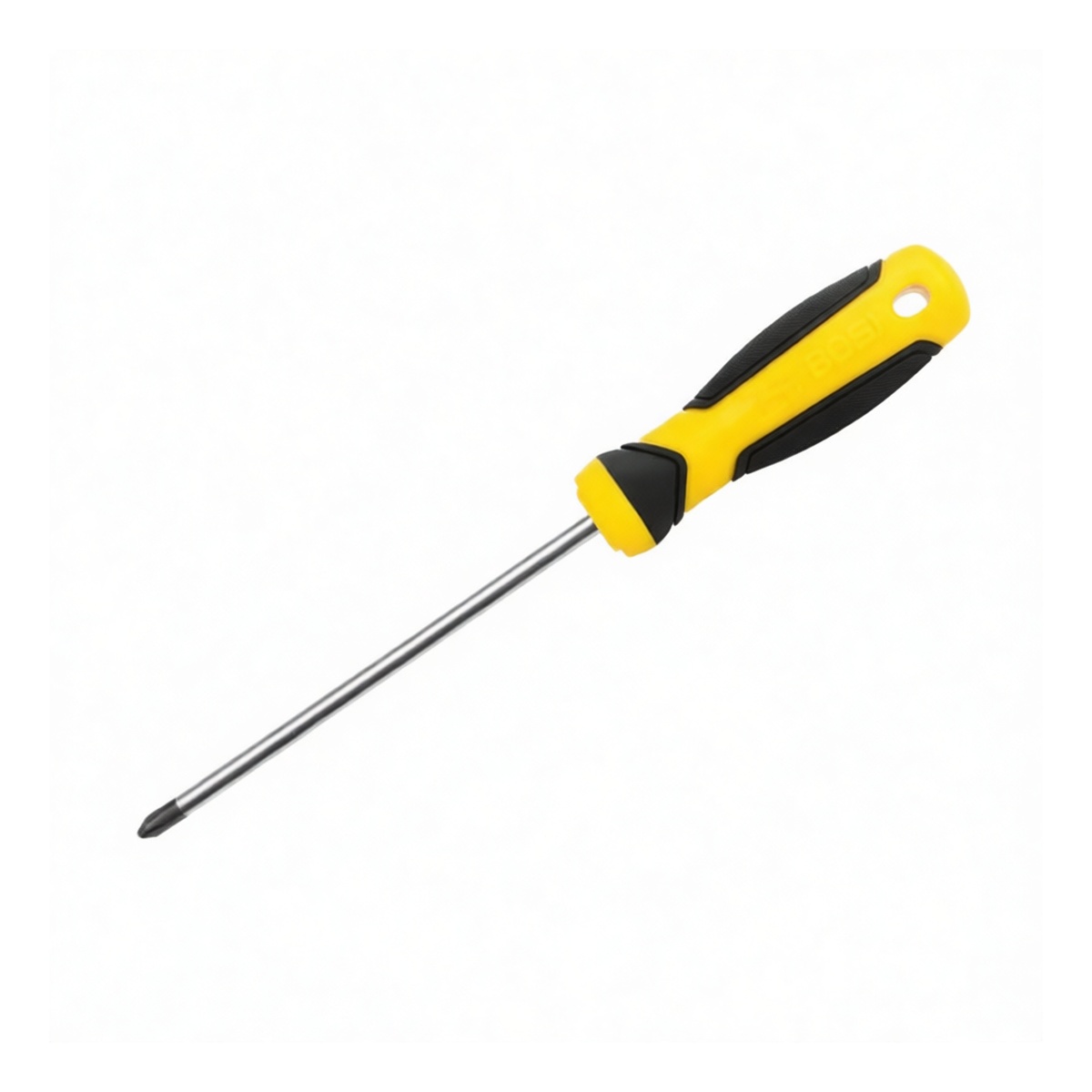 Phillips Screwdriver, 7.87 in Steel Shaft, Nickel Plated, Pkg Qty 25