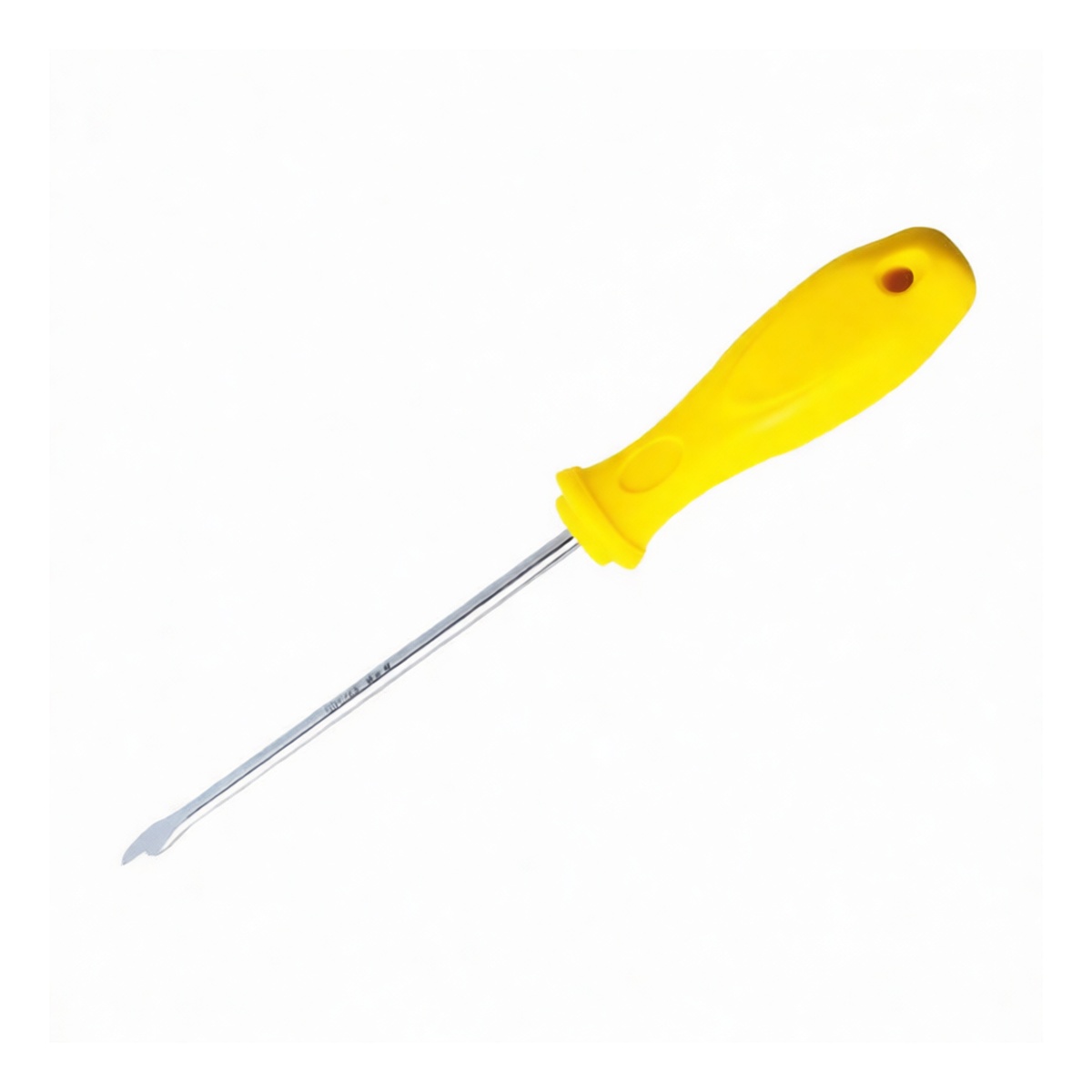 Flat Head Slotted Screwdriver, 5.91 Inch Steel Shaft, Chrome Plated, Pkg Qty 25