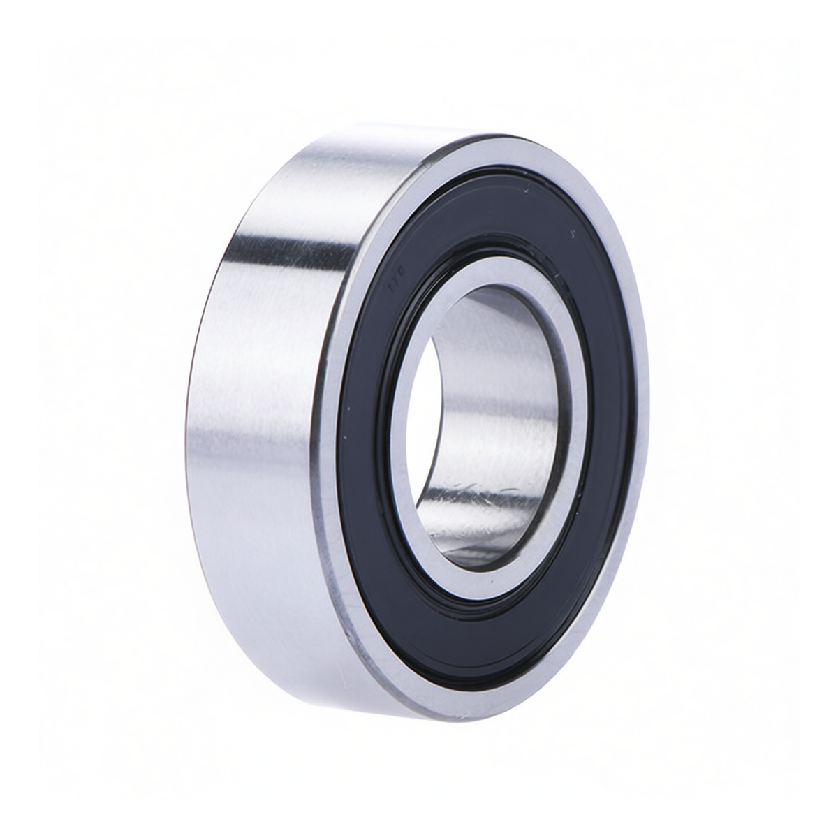 Steel Deep Groove Ball Bearing 0.787in Bore 1.654in OD, Pkg Qty 24