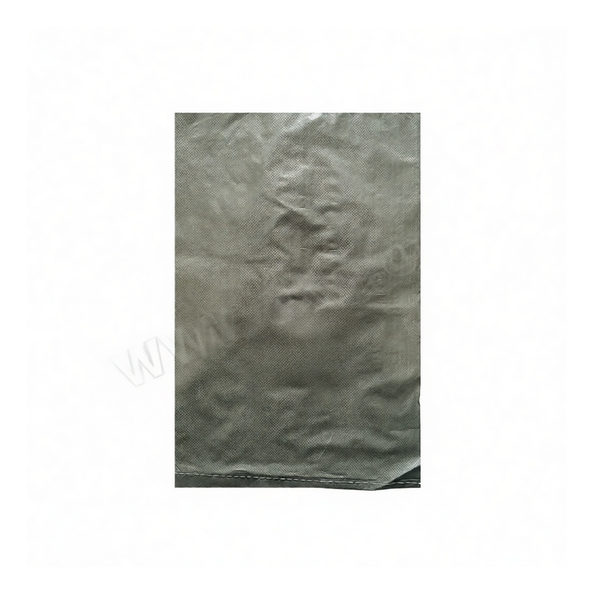 Polypropylene Woven Bag 31.5x19.7 in 44 lbs Gray Open Top, Pkg Qty 100