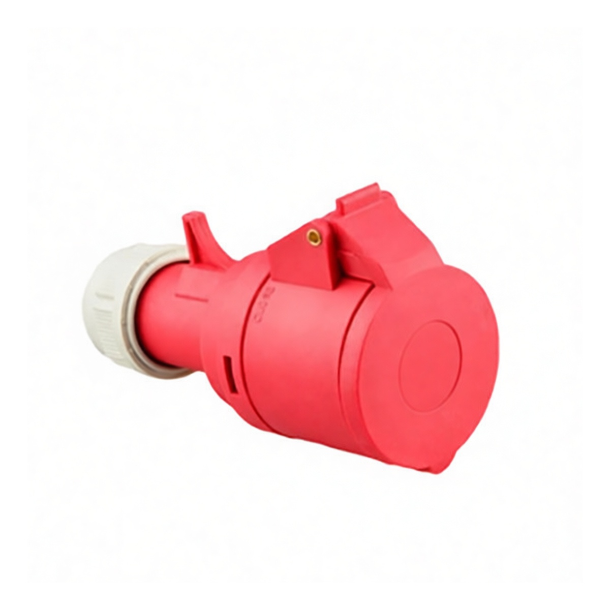 Industrial Connector 32A 415V 5-Conductor Rubber 10 AWG, Pkg Qty 8