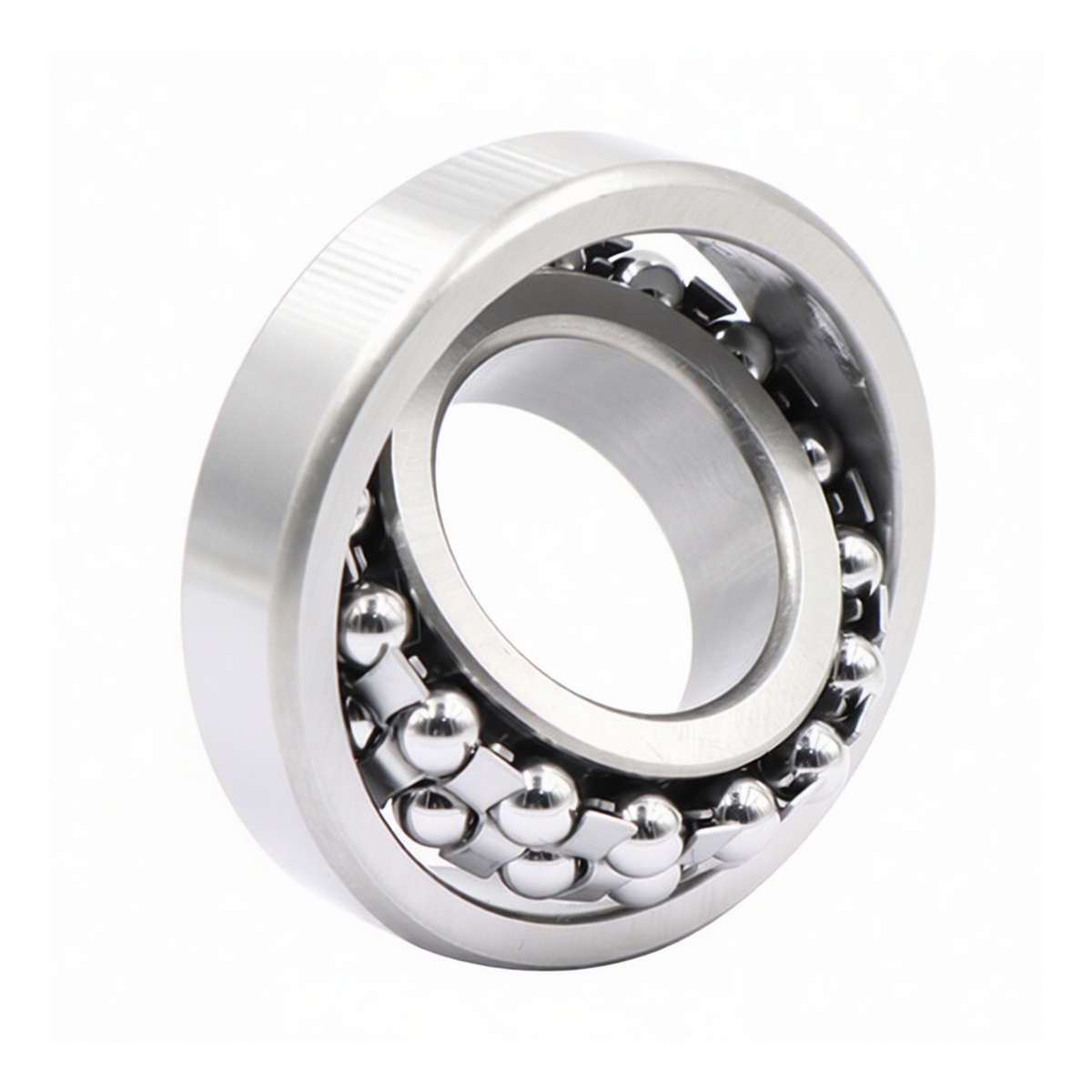 Steel Spherical Bearing 0.79in Bore 2800 lbs Load, Pkg Qty 8