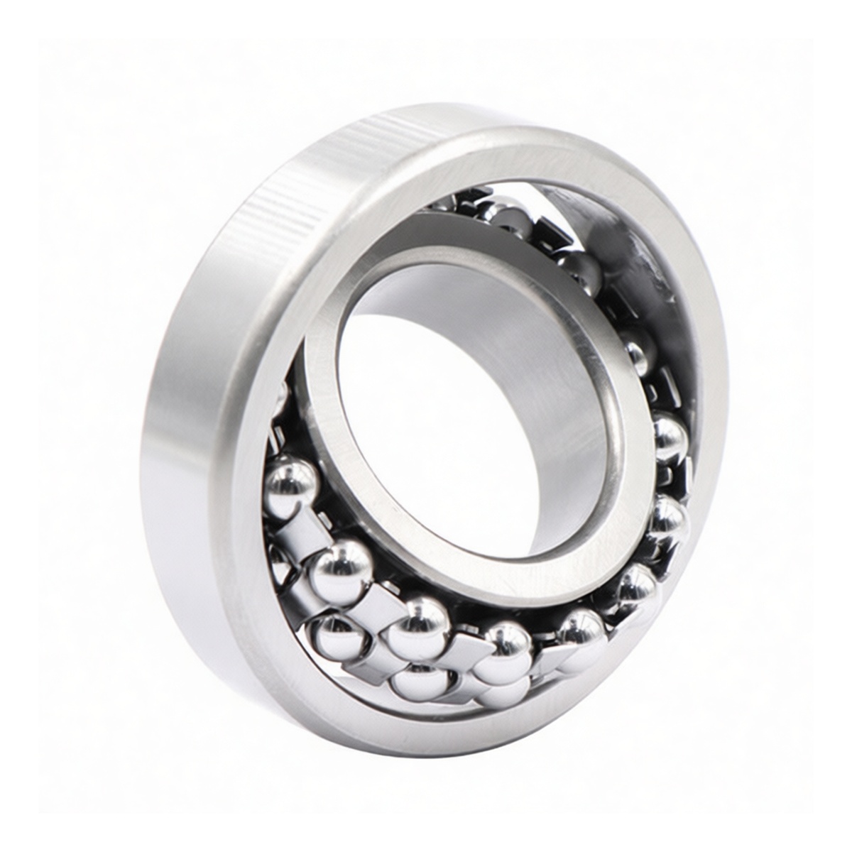 Steel Spherical Bearing 0.59 in Bore 2,250 lbs Load, Pkg Qty 6