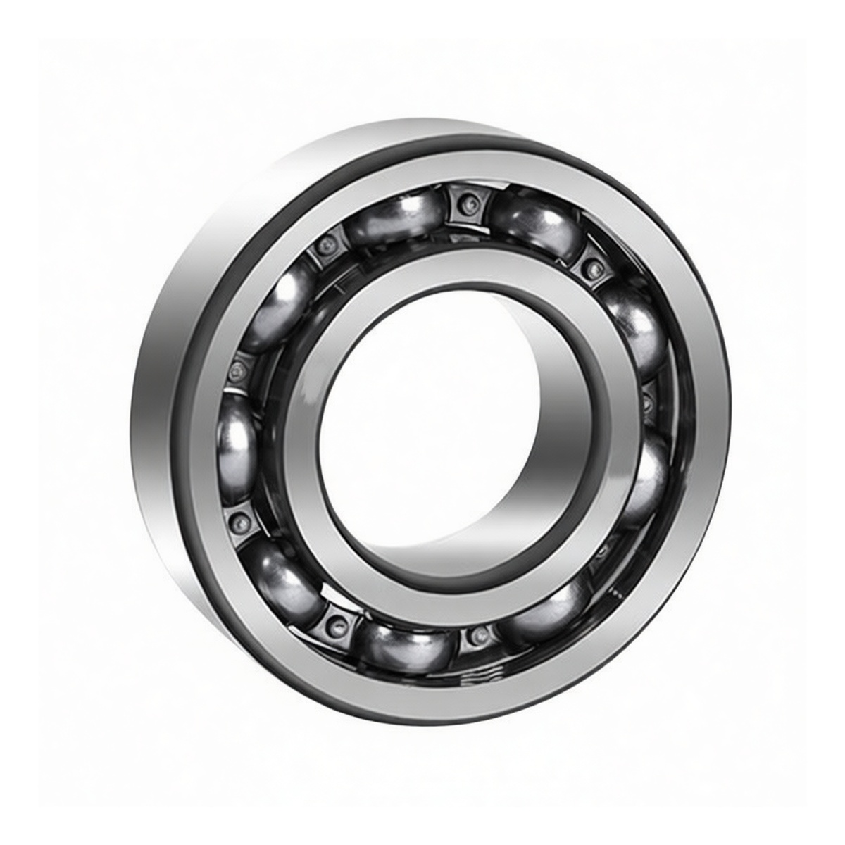 Steel Deep Groove Ball Bearing 2.36in Bore 3.74in OD 0.43in Length, Pkg Qty 2