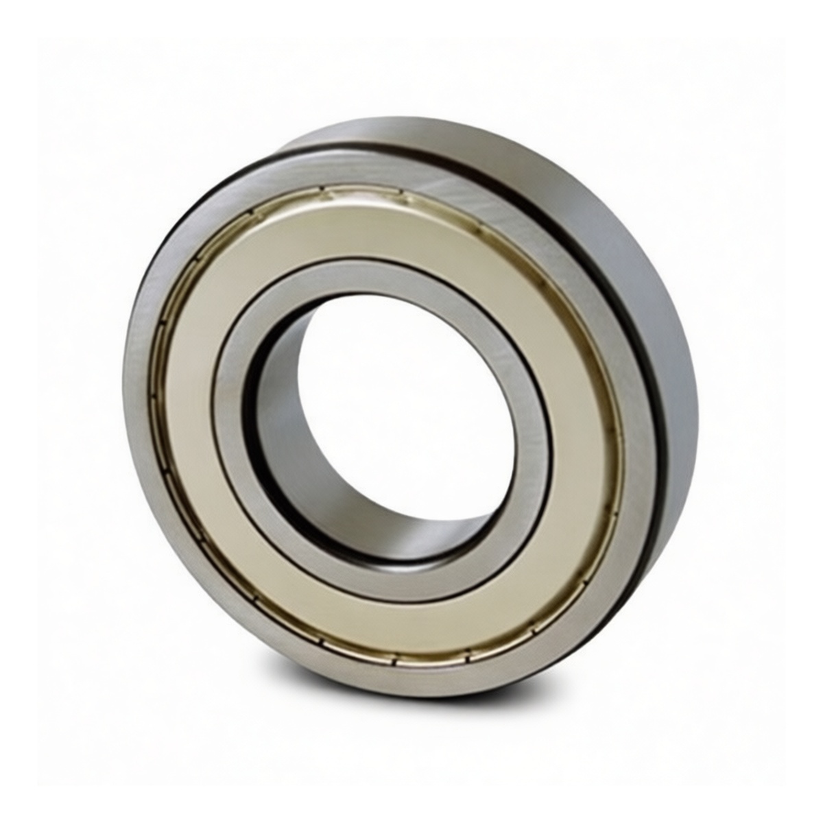 Steel Deep Groove Ball Bearing 0.98in Bore 2.44in OD for Industrial, Pkg Qty 12