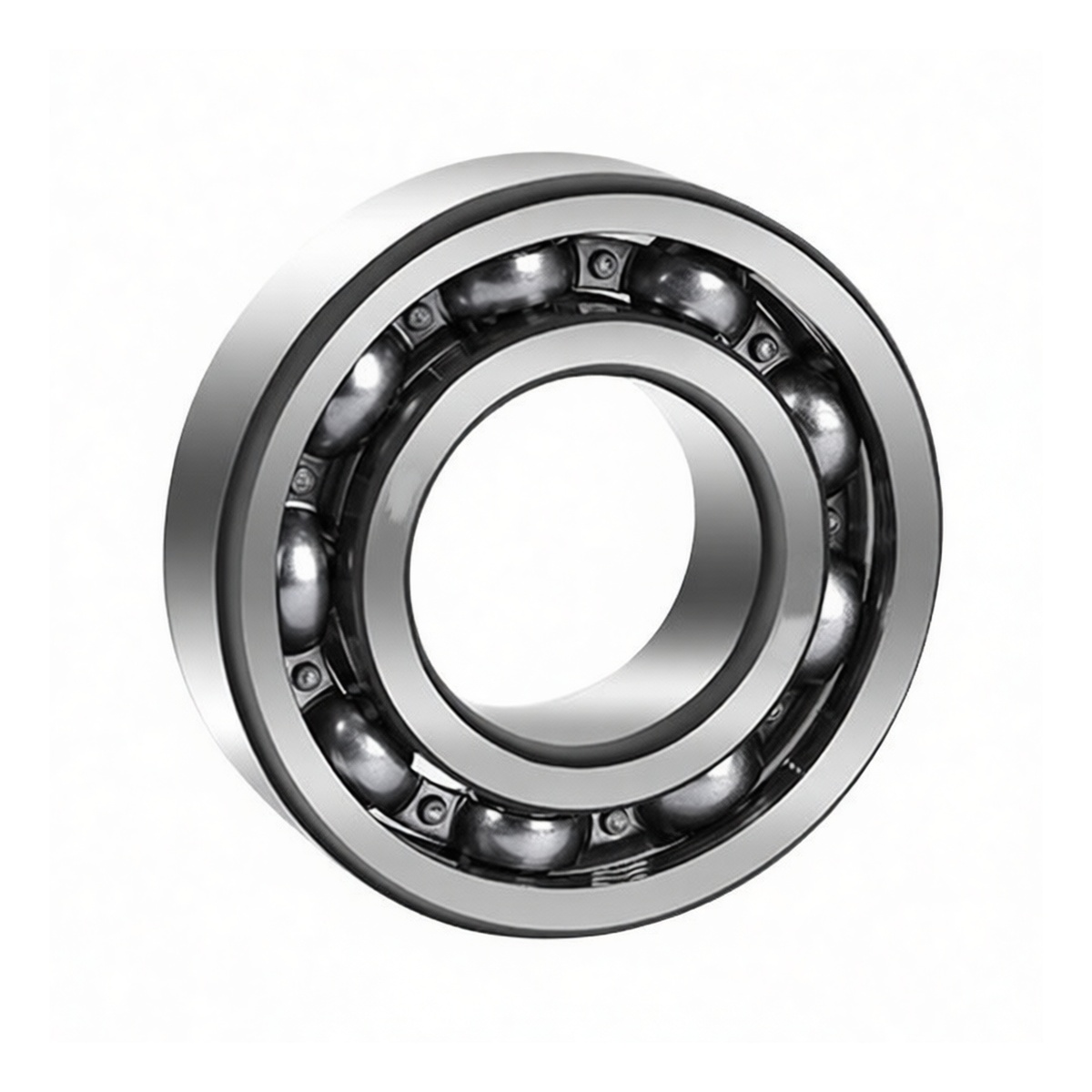 Steel Deep Groove Ball Bearing 1.378in Bore 3.150in OD Industrial, Pkg Qty 10