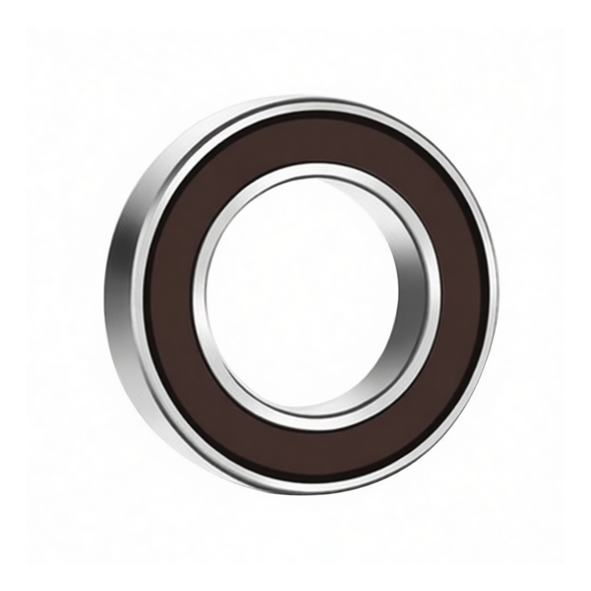 Steel Deep Groove Ball Bearing 1.772in Bore 0.472in Length, Pkg Qty 6