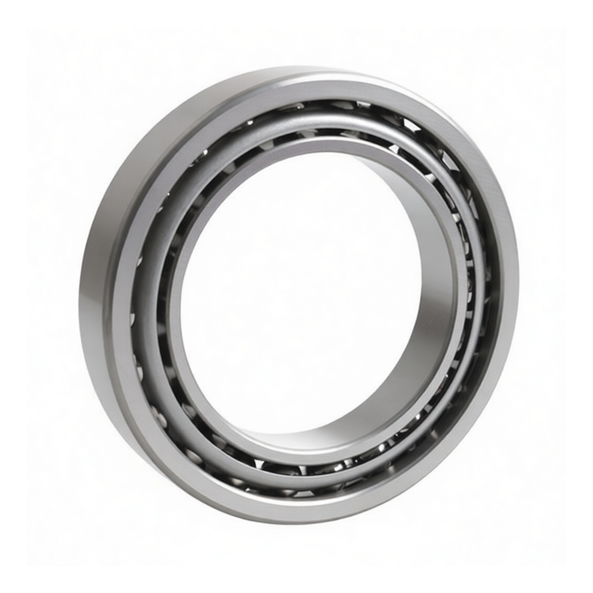 Angular Contact Ball Bearing 0.47in Bore Bearing Steel 1.26in OD, Pkg Qty 10