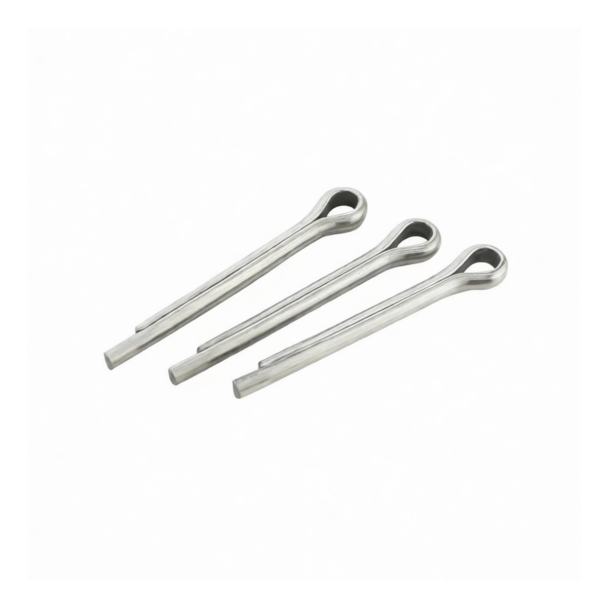 Zinc Plated Steel Cotter Pin, 0.197" x 1.378", Pkg Qty 1000