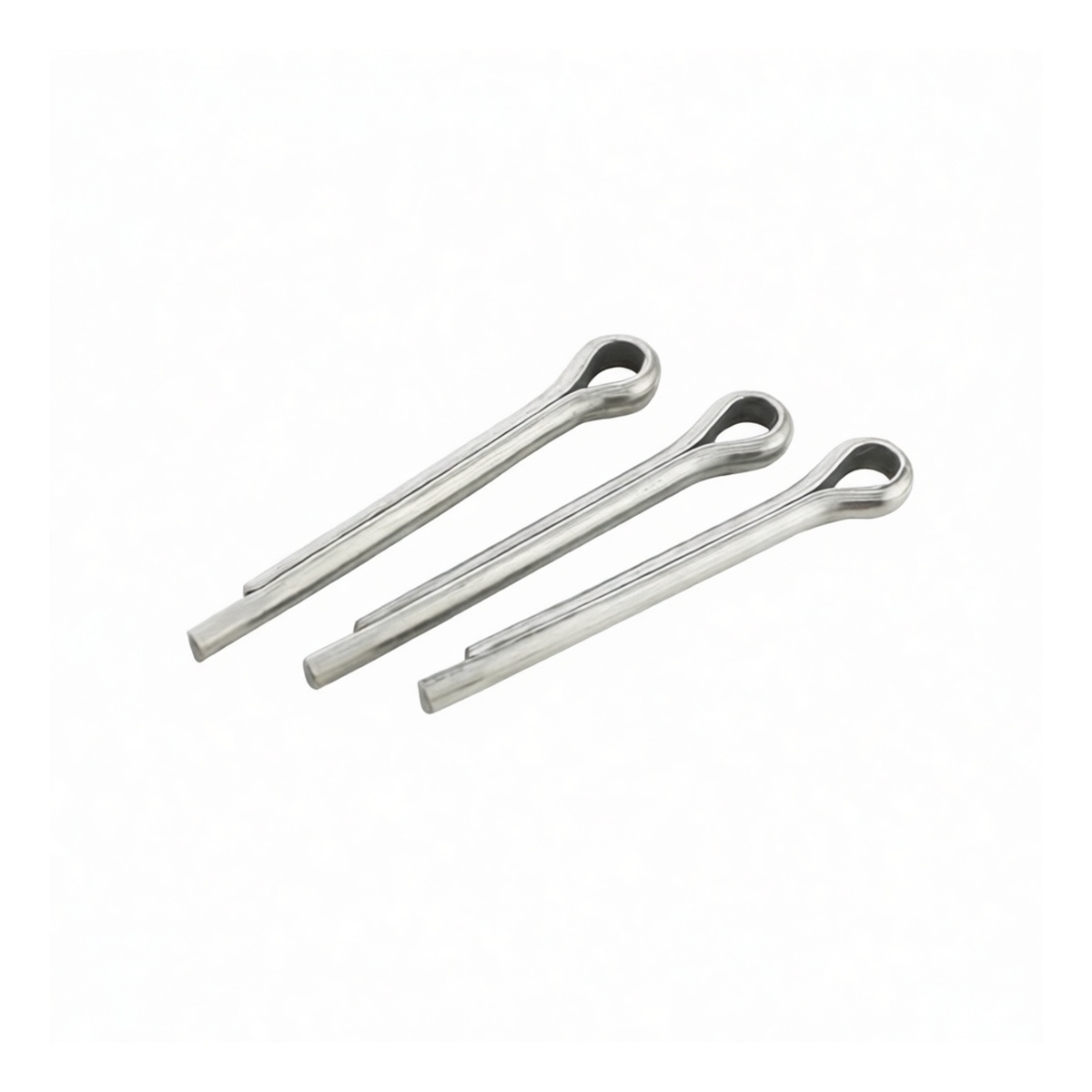 Zinc-Plated Steel Cotter Pin, 0.197 in x 2.362 in, Pkg Qty 100