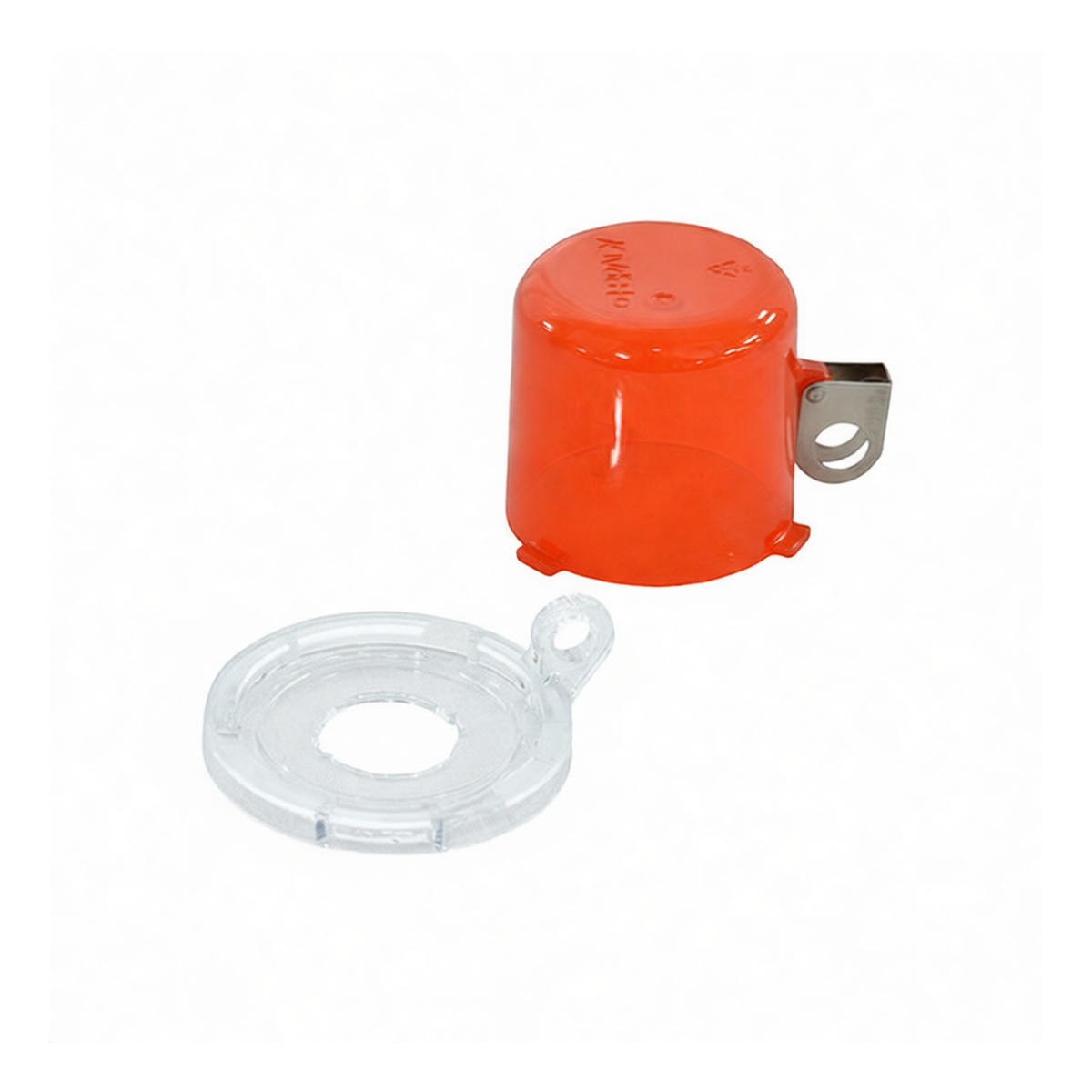 0.87 Inch Plastic Push Button Lockout Device, Pkg Qty 2