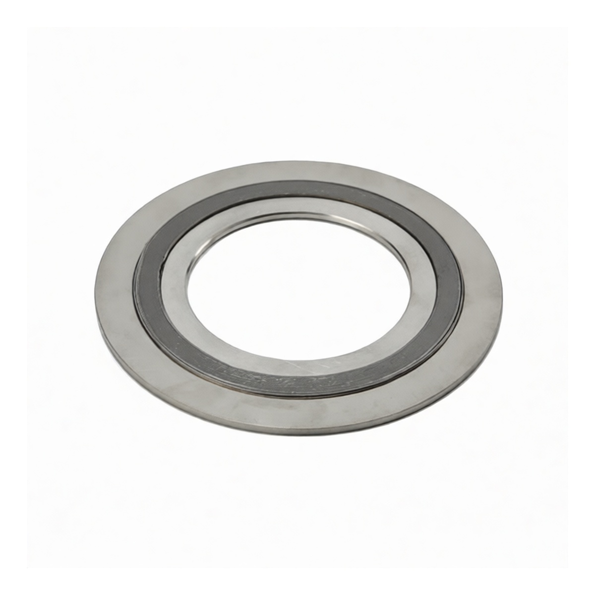 HG Standard 316 Stainless Steel Spiral Wound Gasket, 1.34" x 1.57" x 0.18", Pkg Qty 12