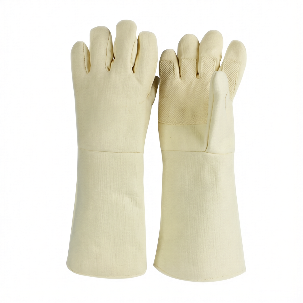 Kevlar A4 Cut-Resistant Safety Gloves, 18-Inch Heat Resistant, Pkg Qty 12