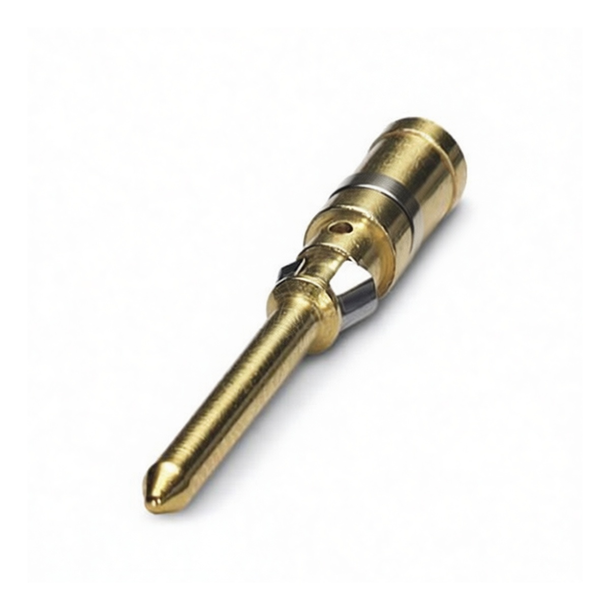 Gold Crimp Pin 320V 16A for Computer Cables, Pkg Qty 25