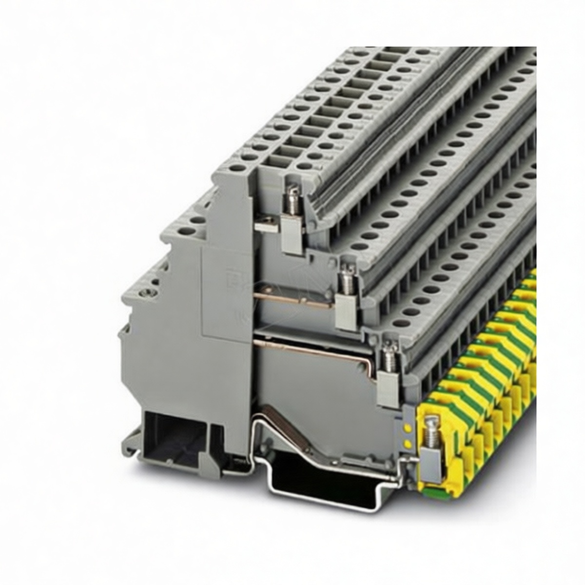 Motor Terminal Block 690V 24A Polyamide Electrical, Pkg Qty 6