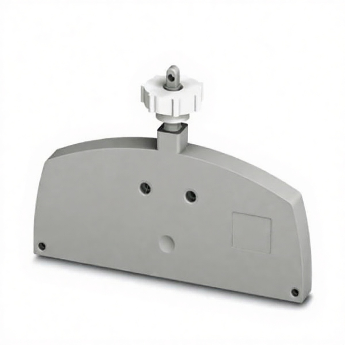 Plastic Wireway End Cover 0.24 in x 3.19 in for Cable Management, Pkg Qty 10