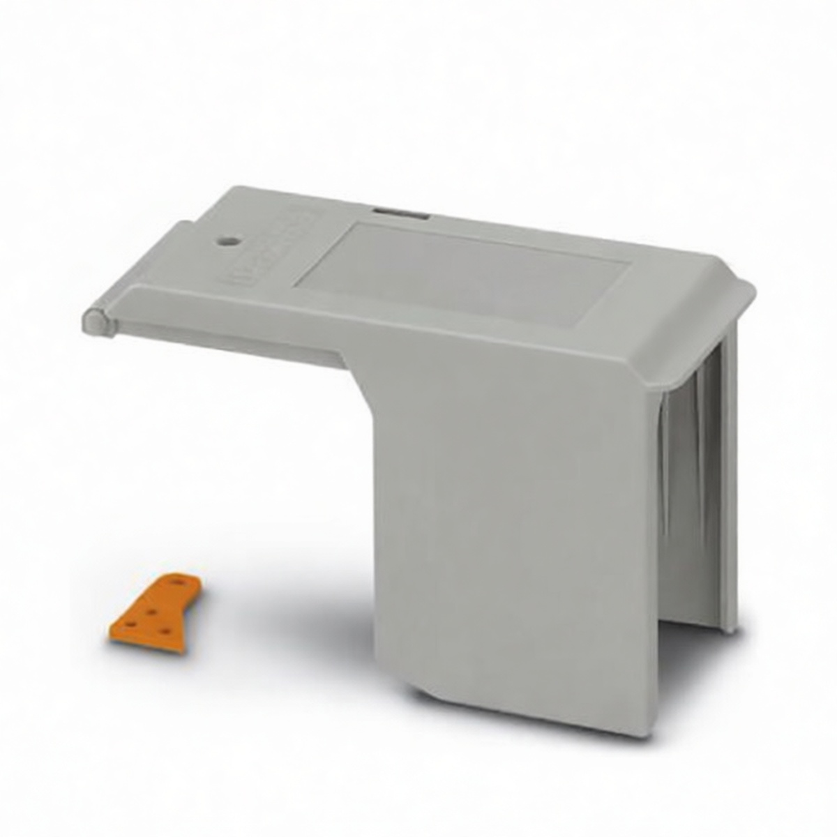 Plastic End Plate for HC-RBO 10 Wireway, 5.67 in Length, Pkg Qty 50