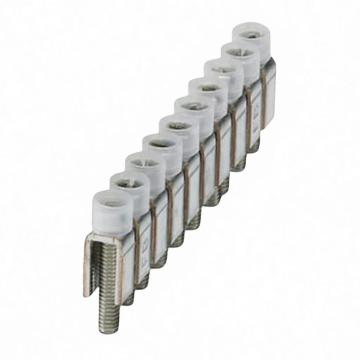 Fixed Bridge Jumper, 10-Conductor Copper Flat Cable, 2.36 in Wide, 300 V, Pkg Qty 25