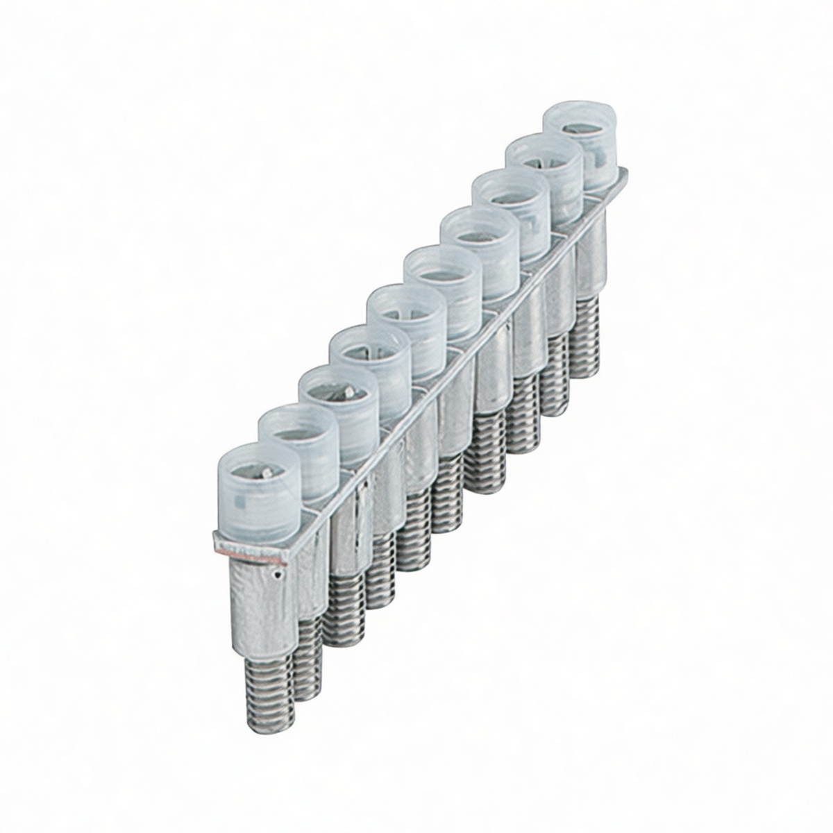 Polyamide 10-Conductor Fixed Bridge Jumper for Flat Cable, Pkg Qty 12