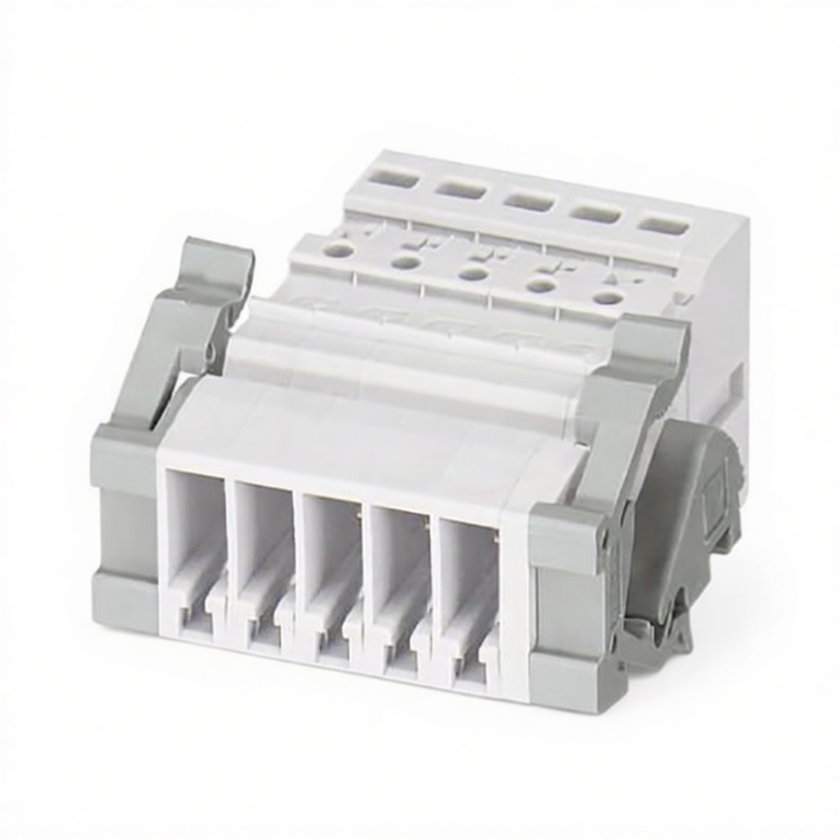 Polyamide Wireway 0.8 in 600 V 24 A Panel Mount, Pkg Qty 100