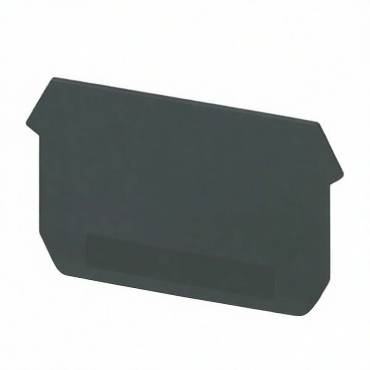 Plastic Wireway Cover 2.5 in L for 2.5 mm² Conductors, Pkg Qty 100