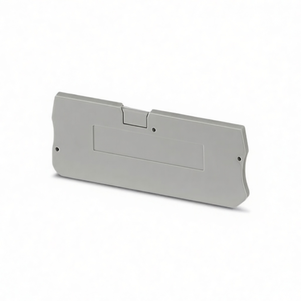 Polyamide End Plate for 1.5mm Wireway, 2.49 in Length, Pkg Qty 100