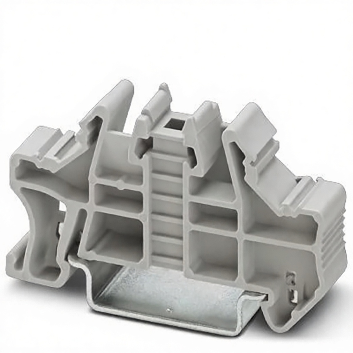 Steel Clip Head Fastener 0.37 in Length for DIN Rail, Pkg Qty 100