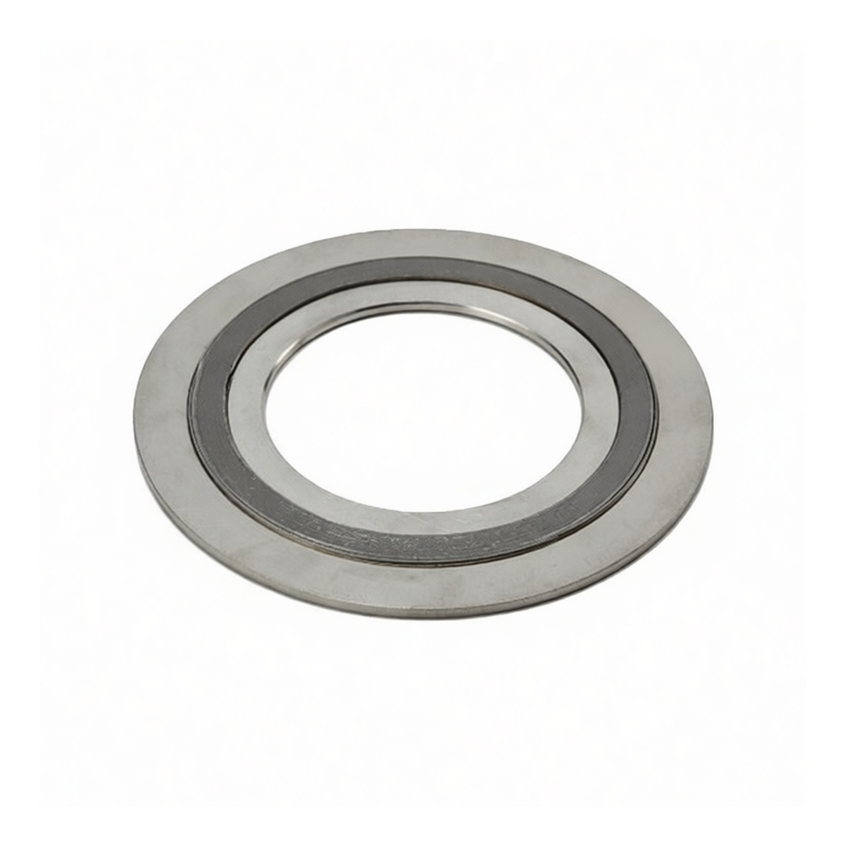 Metal Gasket, 1.34" x 1.57" x 0.18", 304 Steel & Graphite, High-Pressure, Pkg Qty 12