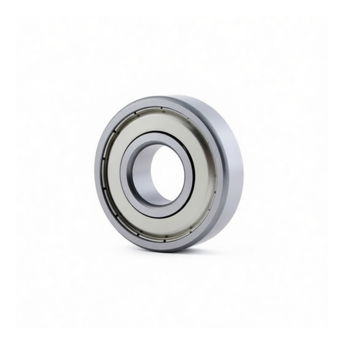Steel Deep Groove Ball Bearing 0.98in Bore 1.65in OD 0.35in L, Pkg Qty 50