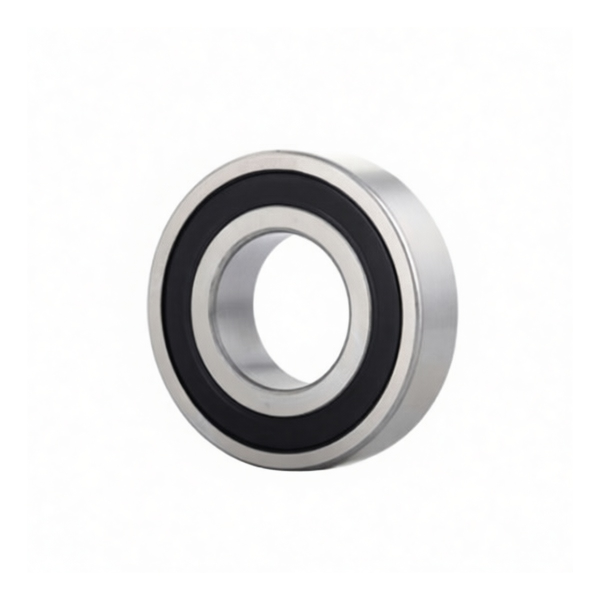 Steel Deep Groove Ball Bearing 0.787in Bore 1.654in OD, Pkg Qty 100