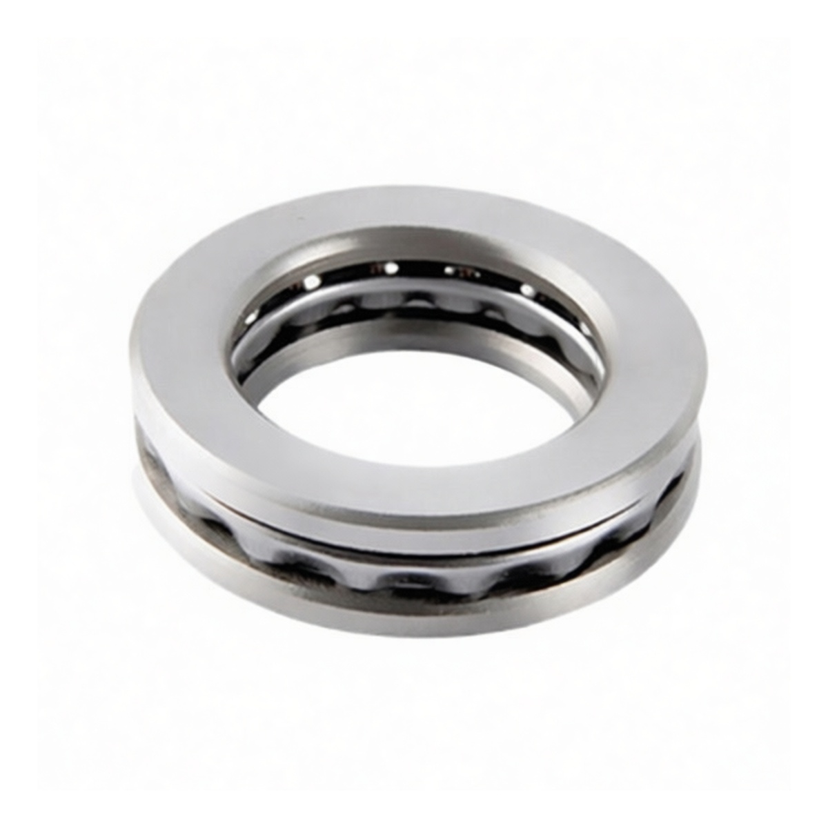 Steel Thrust Ball Bearing 0.39in Bore 1200lbs Load, Pkg Qty 100